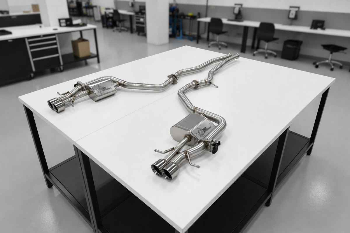 Cat Back Exhaust Mercedes-Benz S-Class S500 Coupe C217 2014-2017