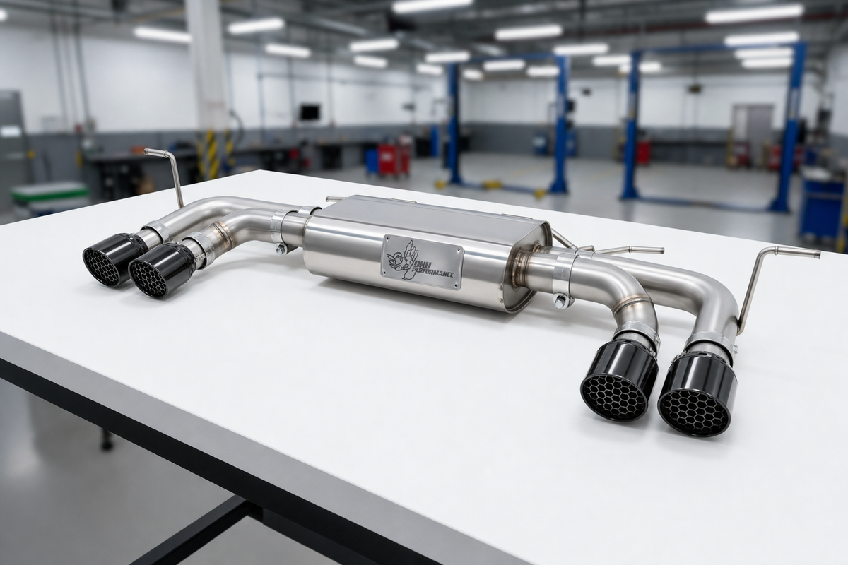 Cat Back Exhaust Land Rover Defender 110 2.5 L316 1990-2007