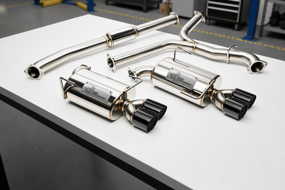Cat Back Exhaust Nissan Cube 1.4 i CR14DE Z11 2002-2008