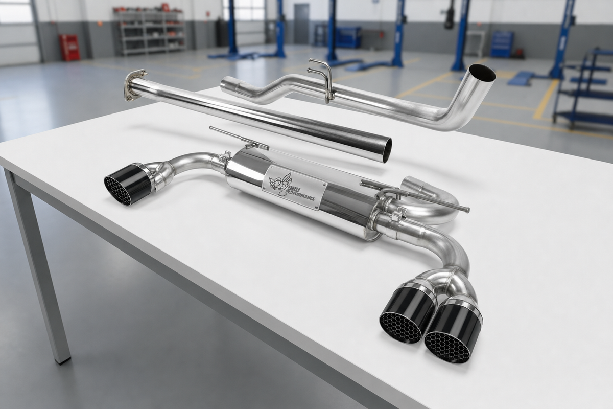 Cat Back Exhaust Hyundai Coupe SIII GK 2007-2009 - COUPE 2.0