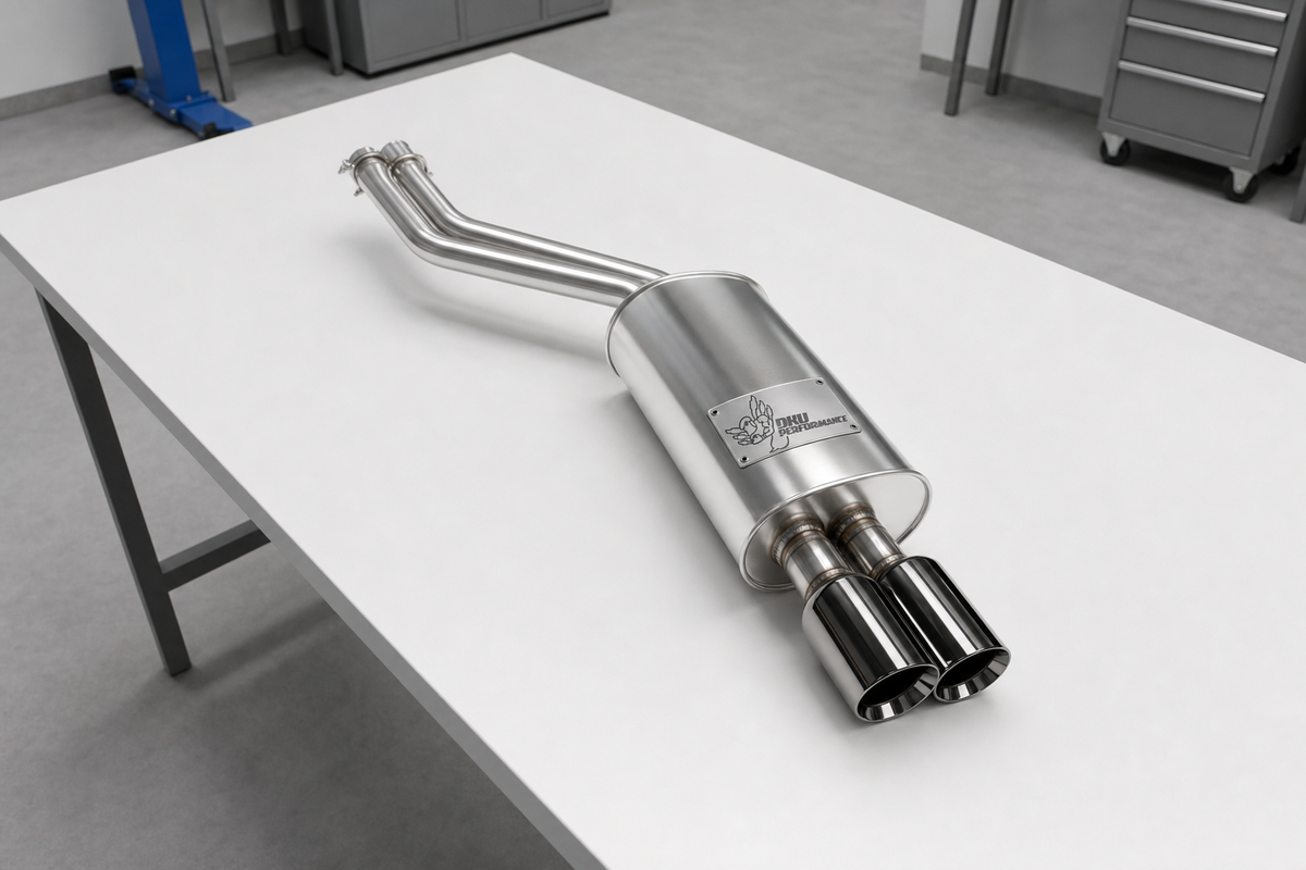 Cat Back Exhaust Fisker Karma 2.0 EVer PHEV KARMA 2011-2012