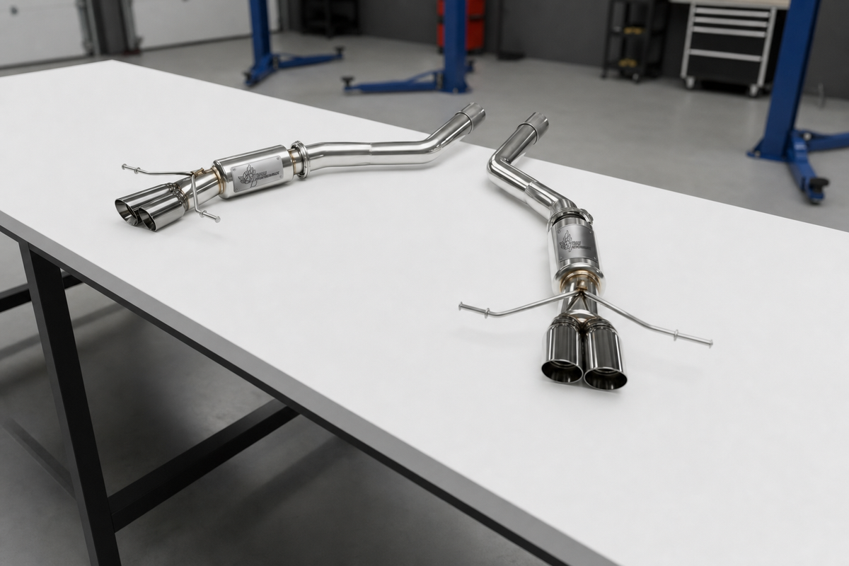 Cat Back Exhaust Bentley Continental GT 6.0 W12 3W 2003-2018
