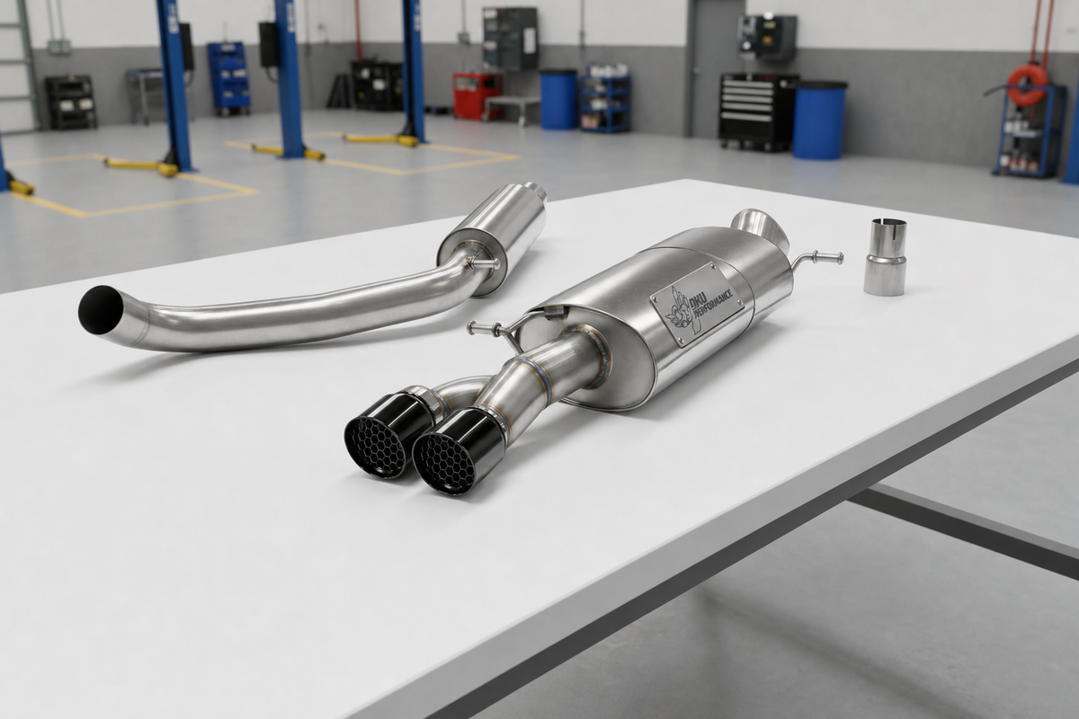 Cat Back Exhaust Volkswagen Polo GTI 1.8 TSI 192PS (3 and 5-Door) 15-18
