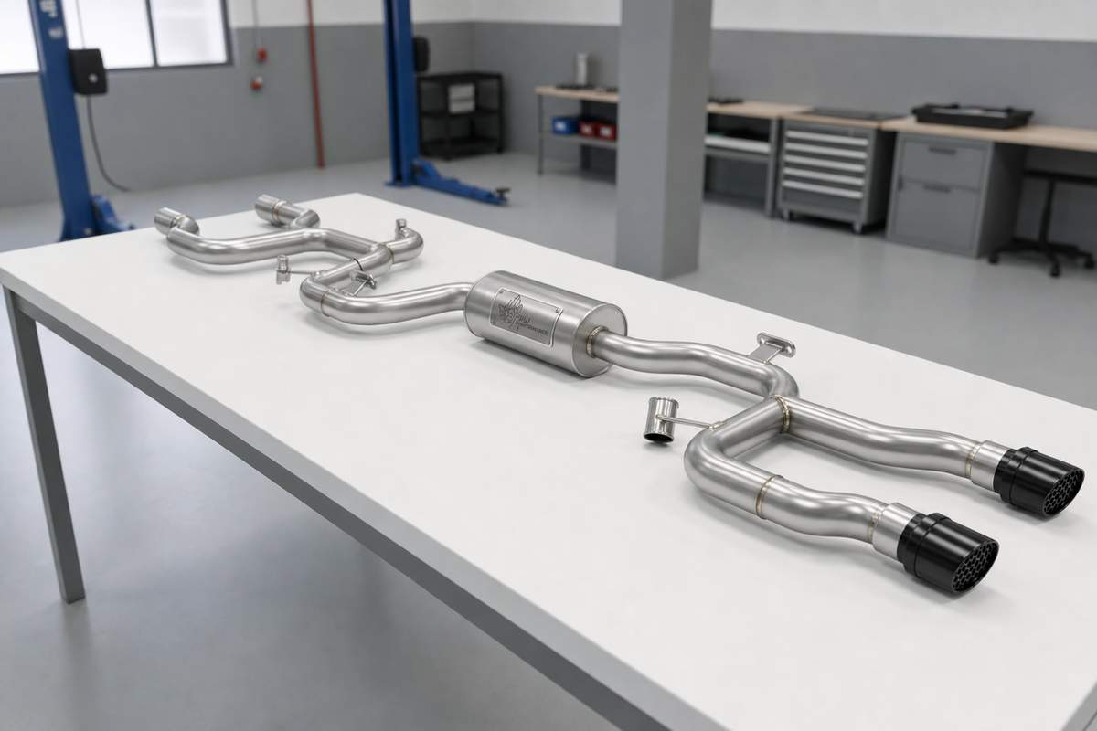 Downpipe-back Exhaust Volkswagen Golf Mk1 GTI 1.8 Cabriolet 83-92