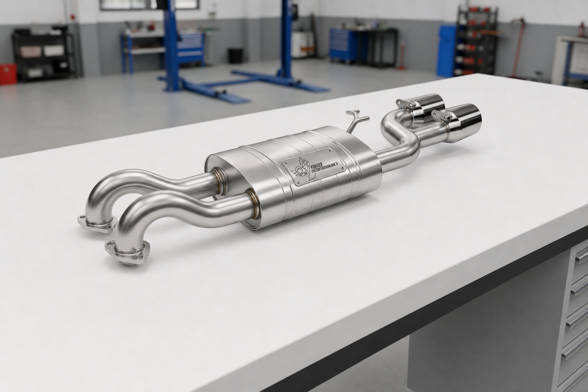 Cat Back Exhaust Vauxhall Corsa VXR 1.6 Turbo Corsa E 2015-2018