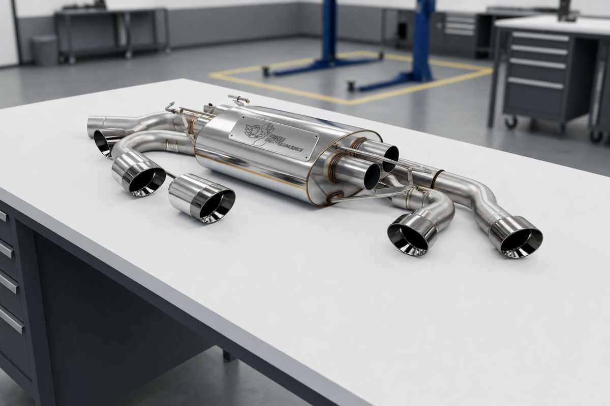Cat Back Exhaust Land Rover Range Rover Autobiography V8 L322 2002-2012
