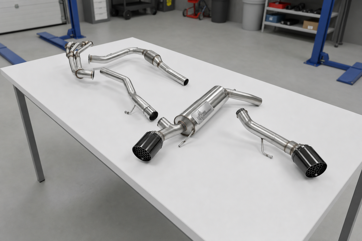 Full System Exhaust Honda / Acura Civic Type R 2.0 i-VTEC FN2 07-12 - CIVIC FN2 TYPE R