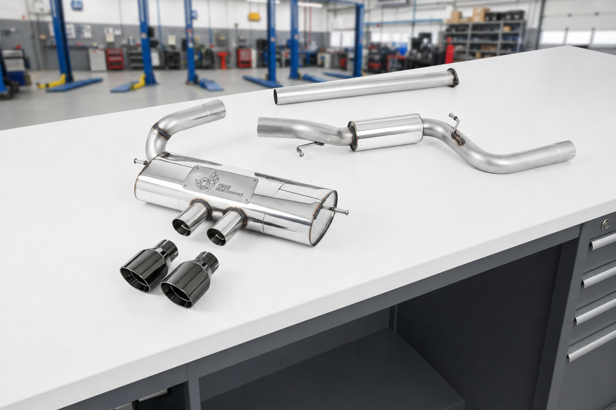 Cat Back Exhaust Ford Focus Mk3 ST 2.0 EcoBoost 5-Door Hatchback 12-18