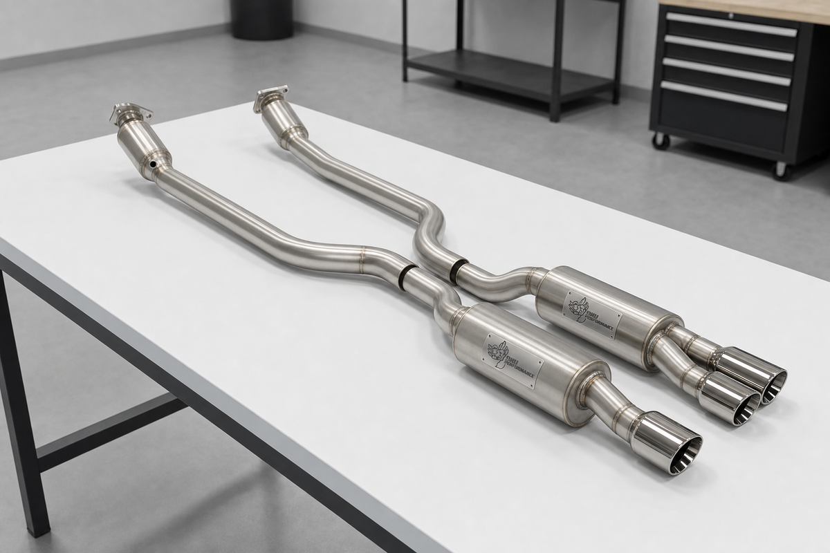 Cat Back Exhaust Maserati GranTurismo Standard Coupe M145 2007-2019