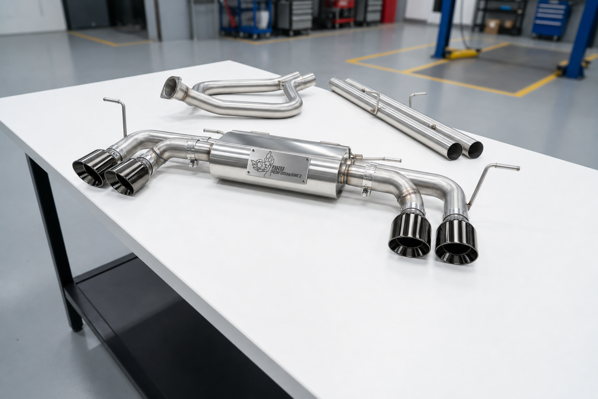 Cat Back Exhaust Land Rover Defender 90 2.2 TDCi Puma L316 2012-2016