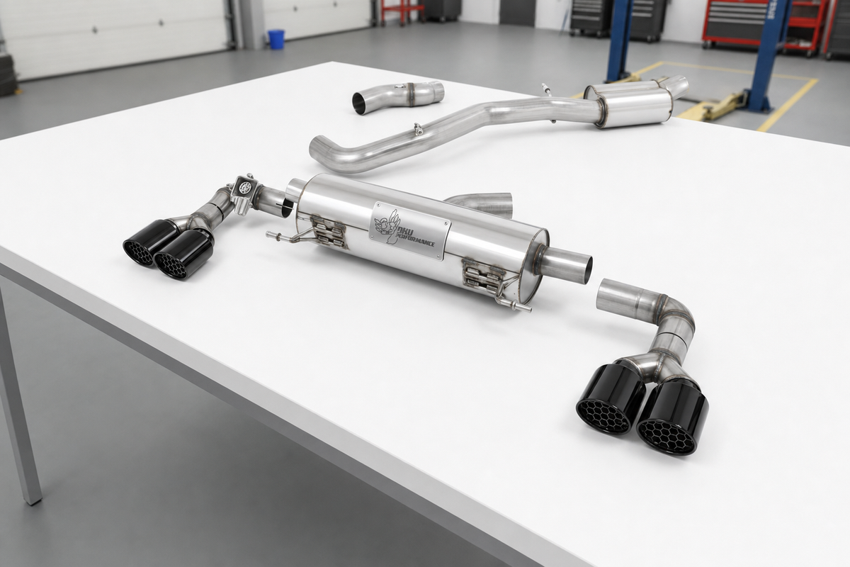 Cat Back Exhaust Audi S1 2.0 TFSi Quattro 14-18