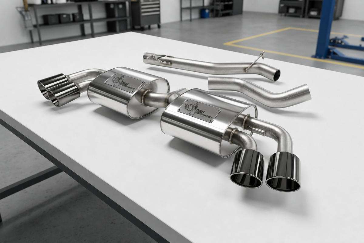 Cat Back Exhaust Audi TT TTS TTFSI Quattro 08-14