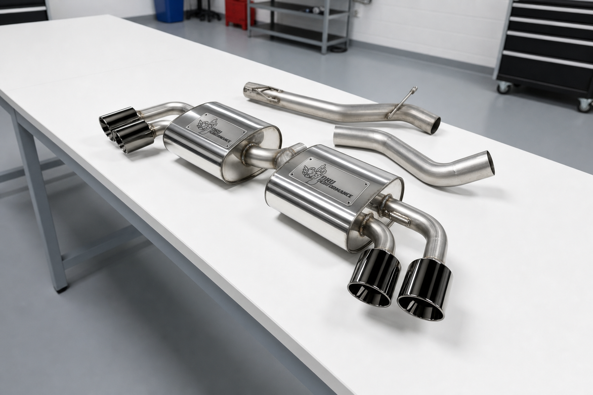 Cat Back Exhaust Audi TT Mk2 TTS  3.5 Quattro 08-14