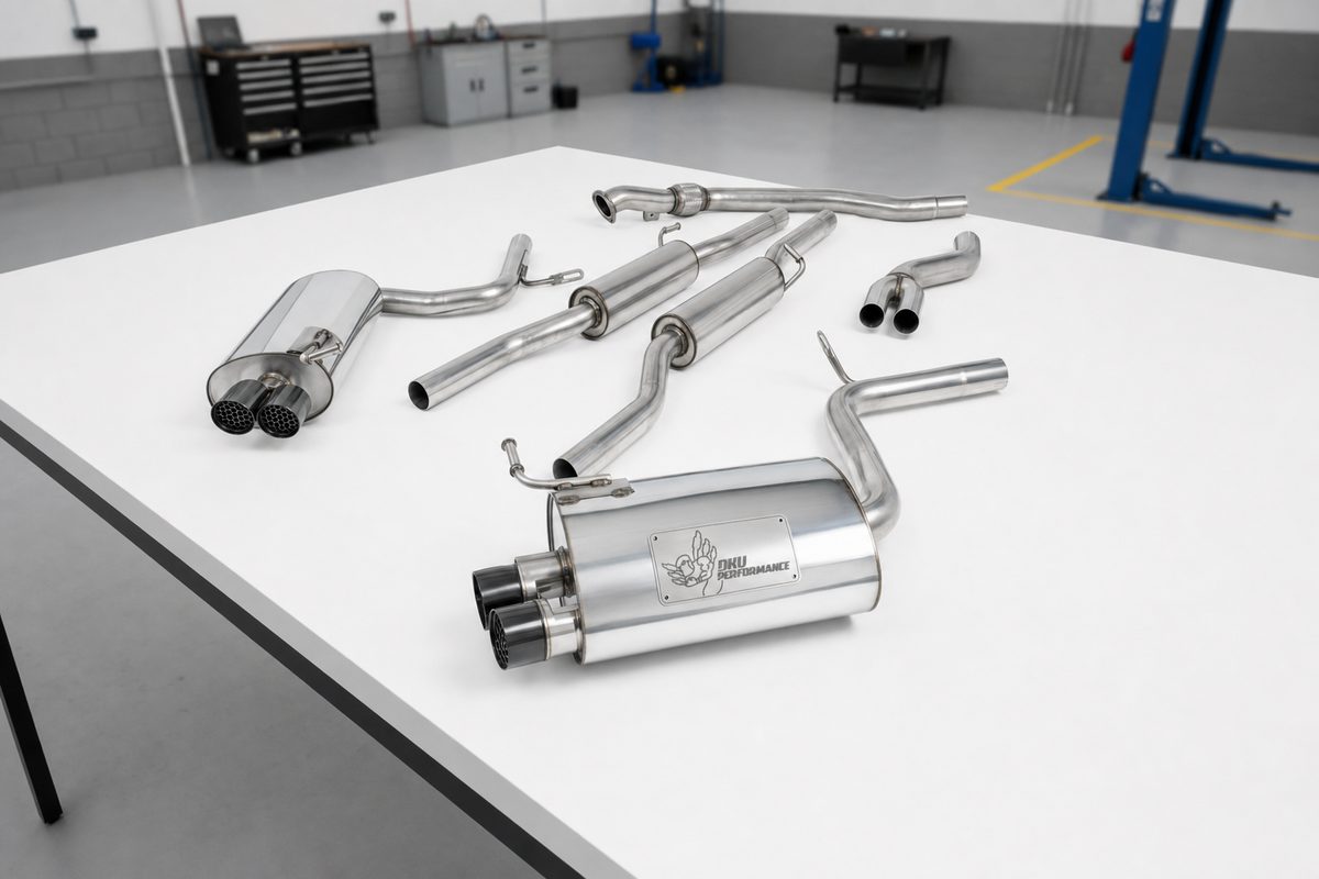Cat Back Exhaust Audi A4 1.8T B7 Quattro Saloon Avant 05-08