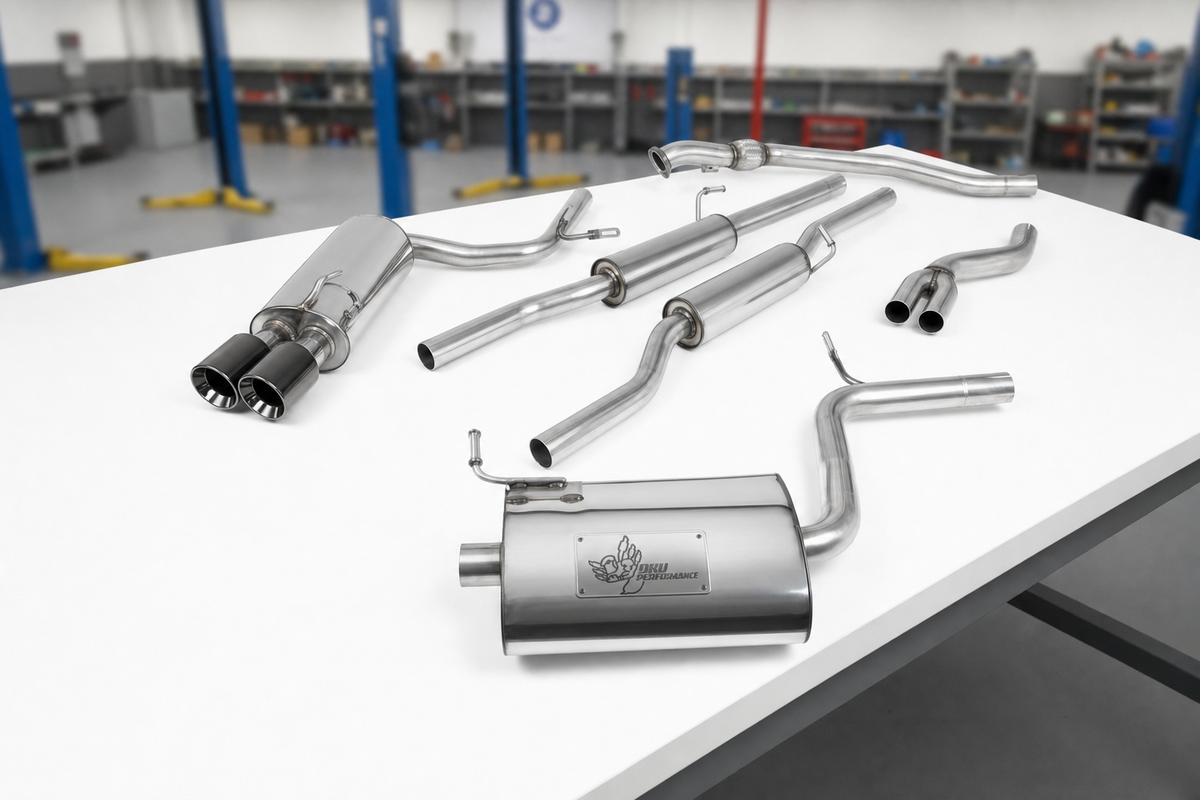 Cat Back Exhaust Audi A4 2.0 TFSi B7 Quattro and DTM 05-08