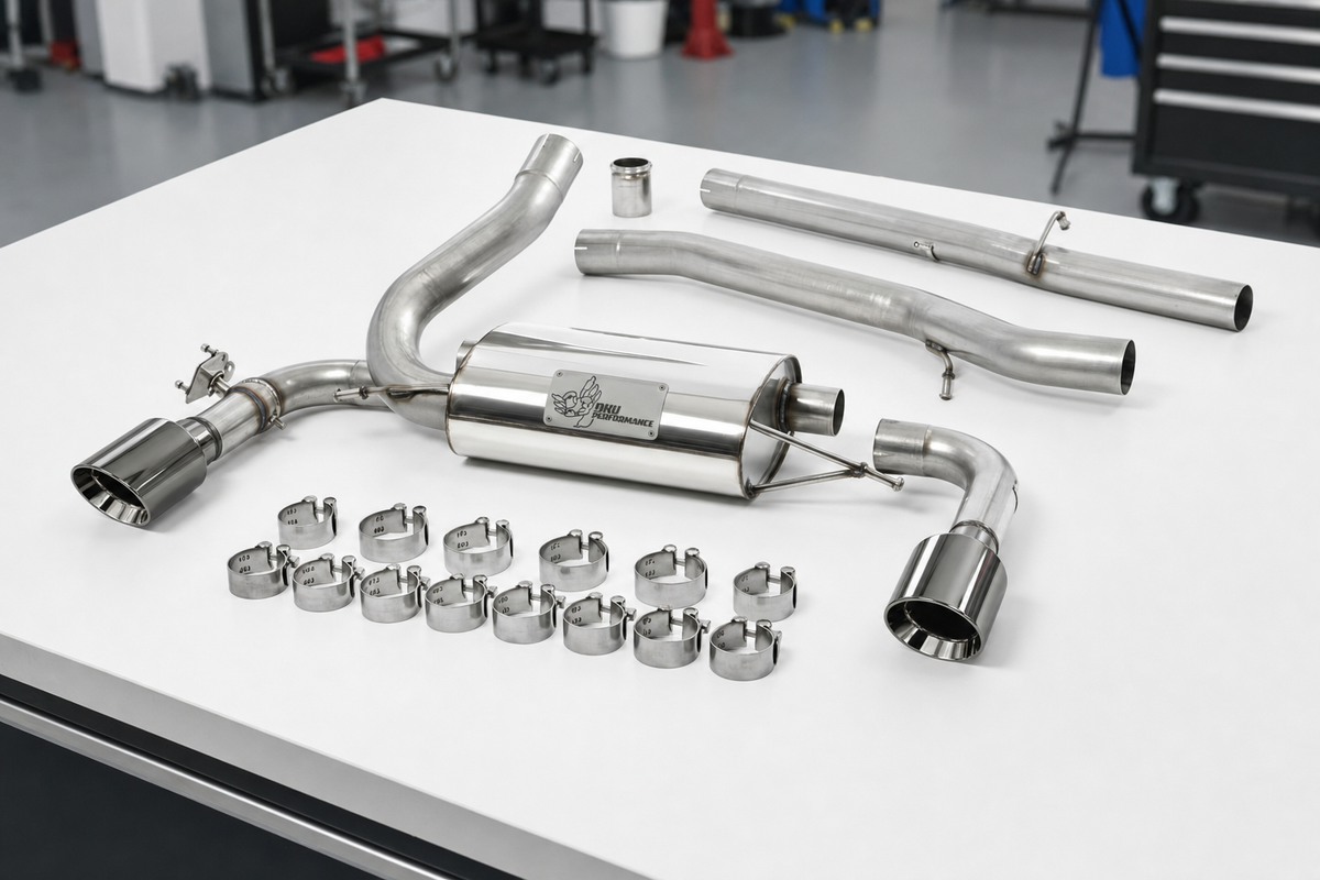 Cat Back Exhaust Ford Focus Mk3 RS 2.3 EcoBoost 4WD 5-Door Hatchback 16-18 - FOCUS 1.5 ECO BOOST