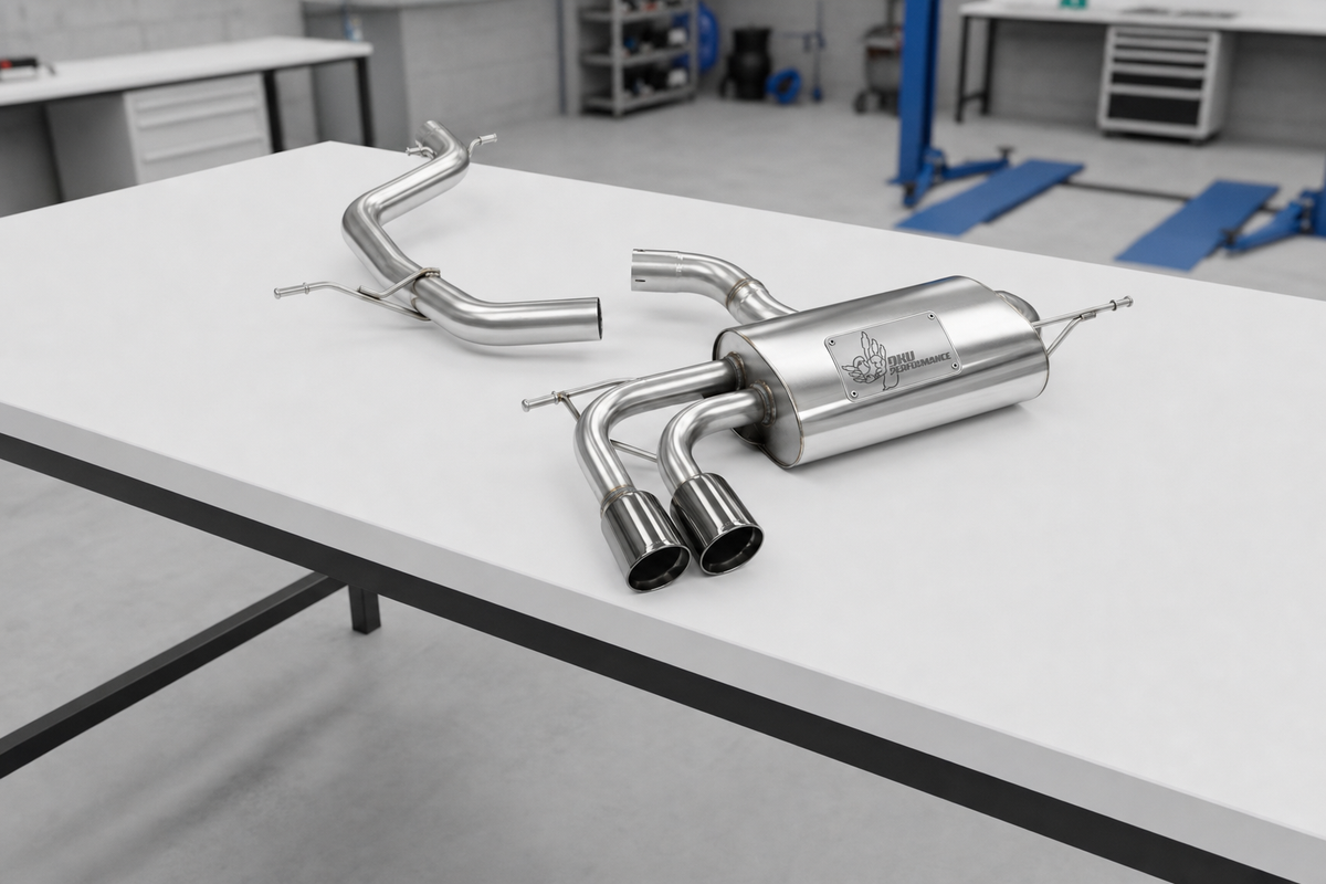 Cat Back Exhaust Volkswagen Scirocco GT 2.0 TSi 200PS 08-16