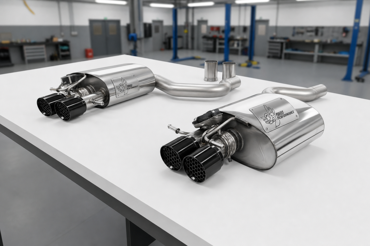 Rear Silencer(s) Exhaust Mercedes C-Class C63S Coupe 4.0 Bi-Turbo V8 (GPF/OPF Equipped Models Only) 19-25
