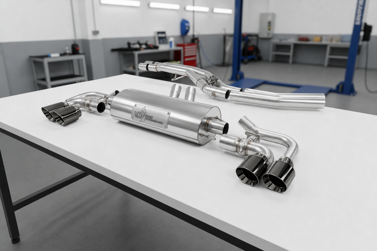 Front Pipe-back Exhaust Audi RSQ8 4.0 V8 Bi-Turbo (Non OPF / GPF Equipped Models) 20-25