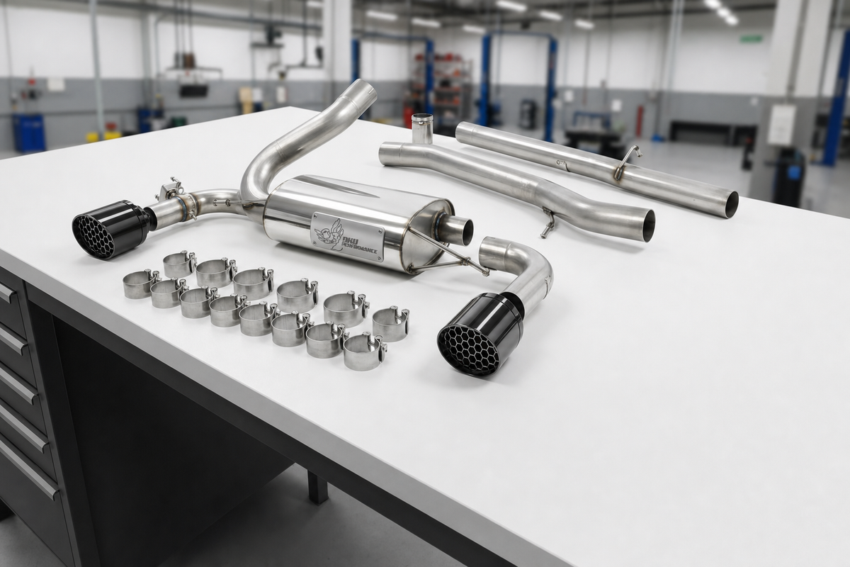 Cat Back Exhaust Ford Focus Mk3 RS 2.3 EcoBoost 4WD 5-Door Hatchback 16-18 - FOCUS Zetec