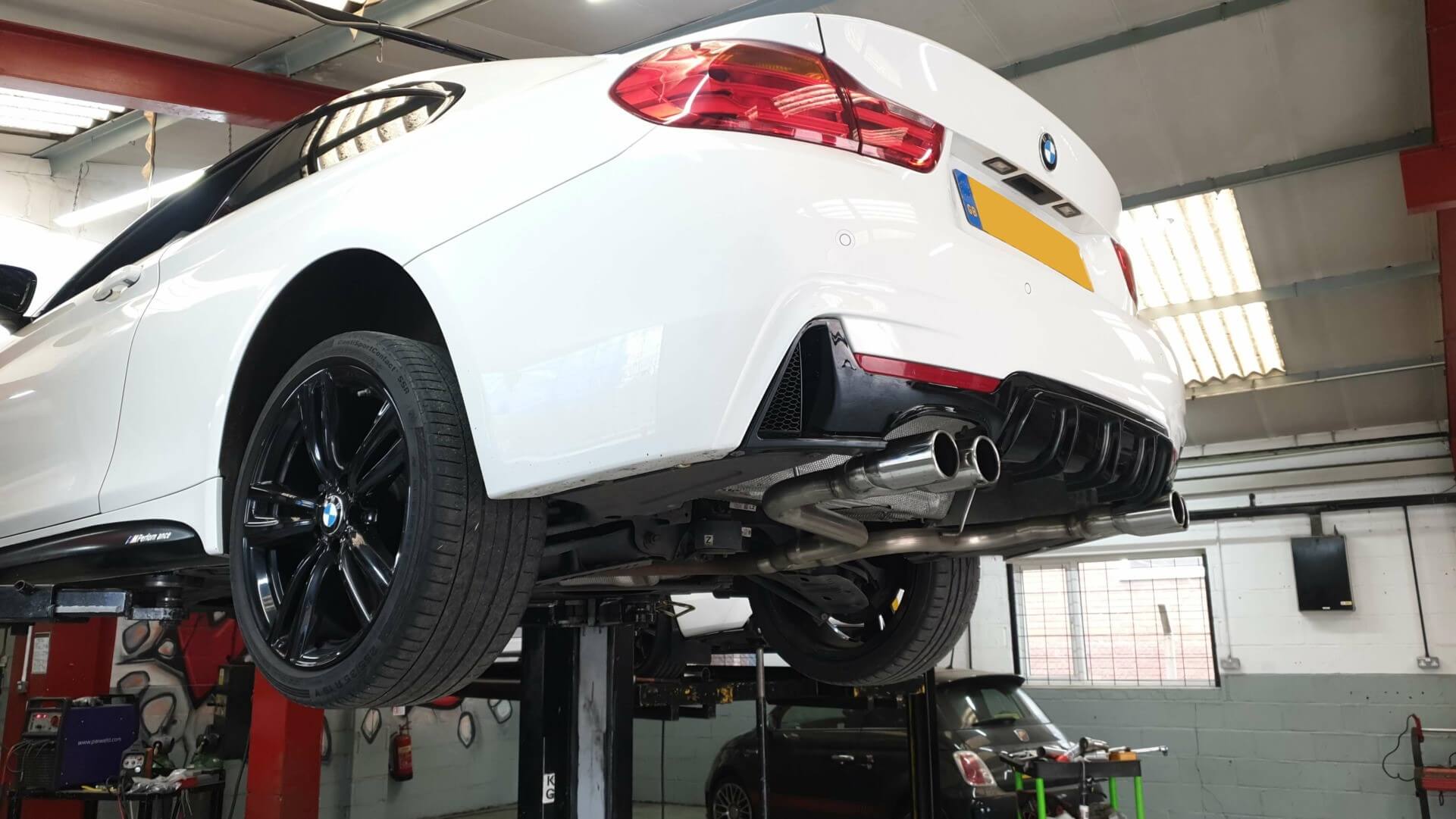 Bmw 4 series exhaust outlet upgrade