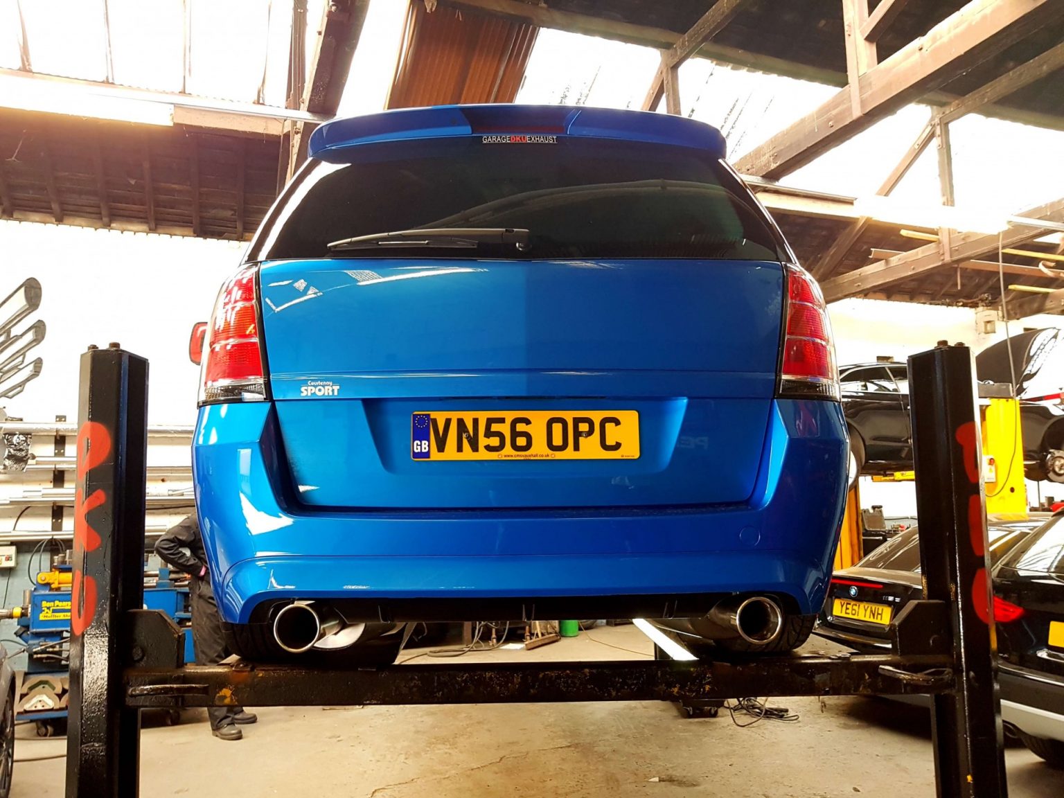 Vauxhall Zafira VXR ECU Remap, Exhaust System & Carbon Cleaning
