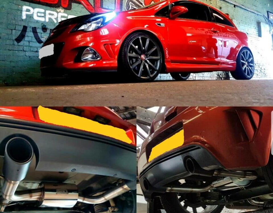 Vauxhall Corsa VXR Exhaust