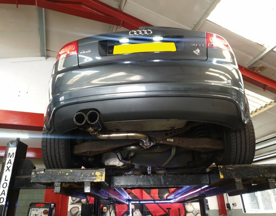 Audi A3 2.0T Quattro Exhaust