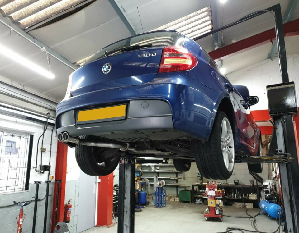 BMW 120D Exhaust Repair