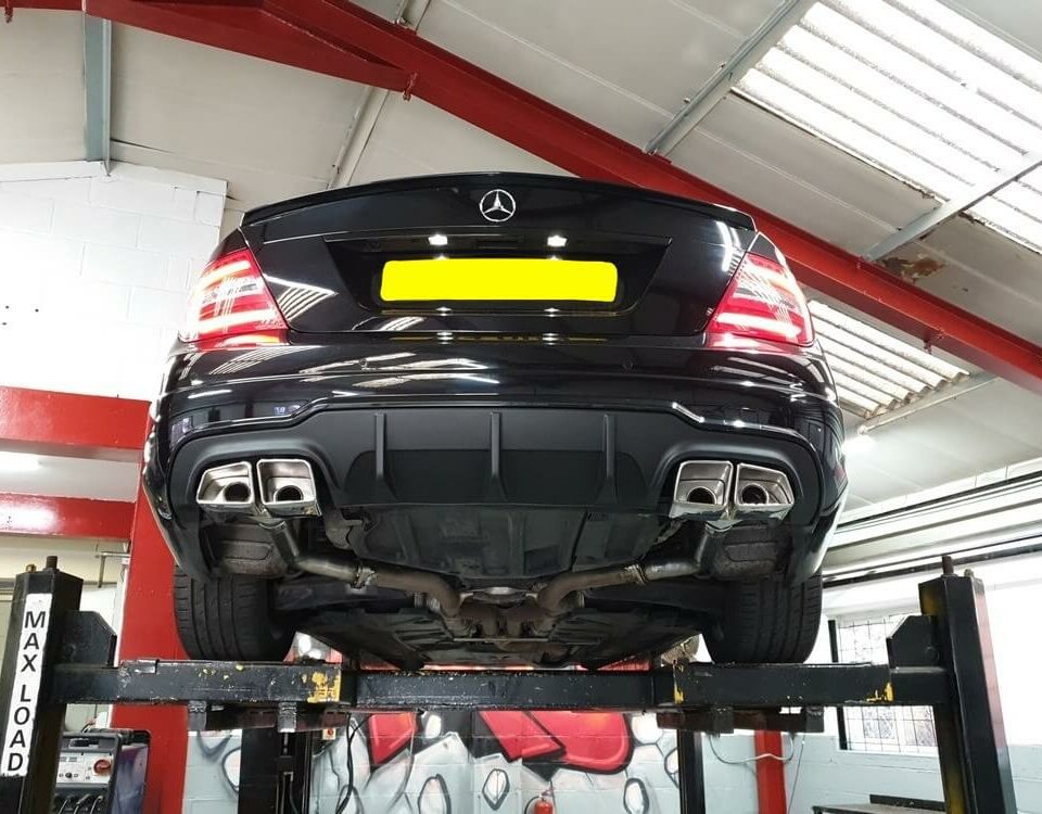 Mercedes Benz C Class C63 Custom Exhaust Systems