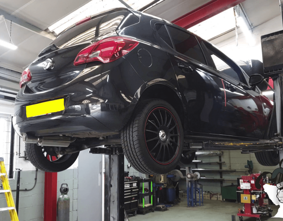 Vauxhall Corsa E 1.4T Exhaust