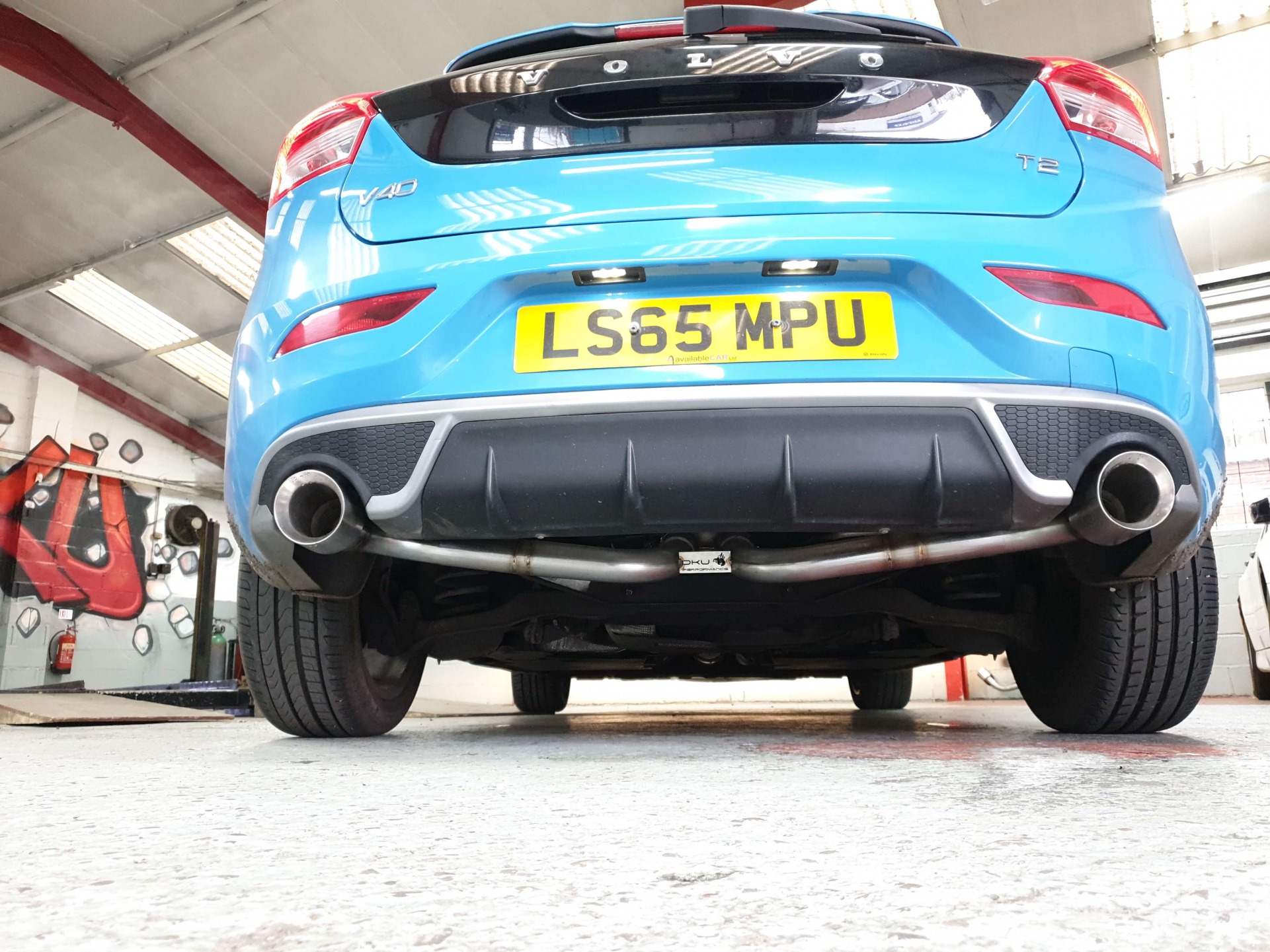 volvo v40 exhaust upgrade