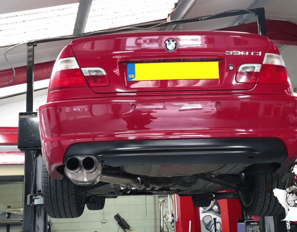 BMW 330CI E92 Exhaust Repair