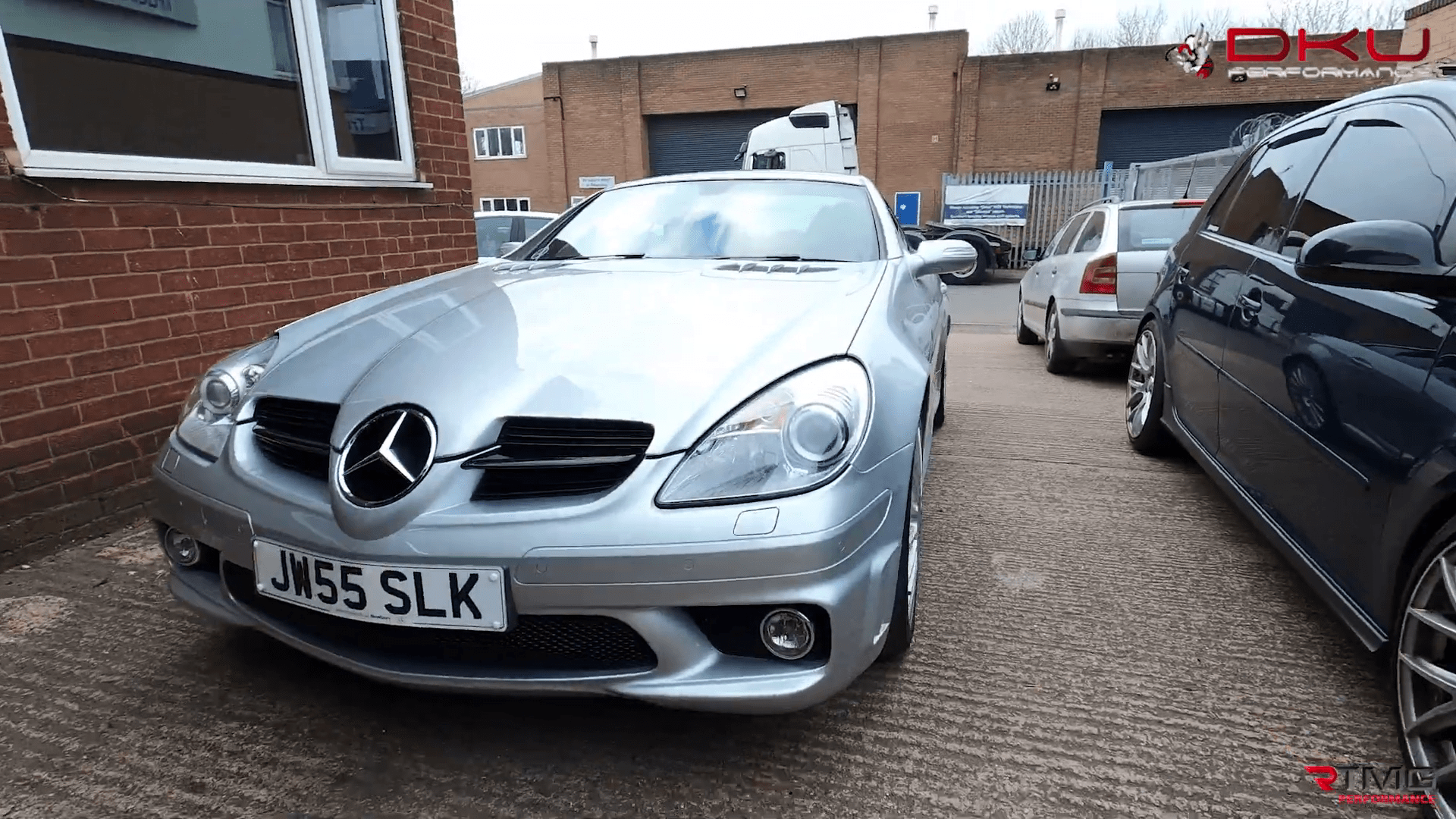 Mercedes SLK 55 AMG Performance Exhaust DKU Performance