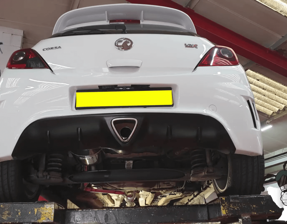 Vauxhall Corsa VXR Exhaust