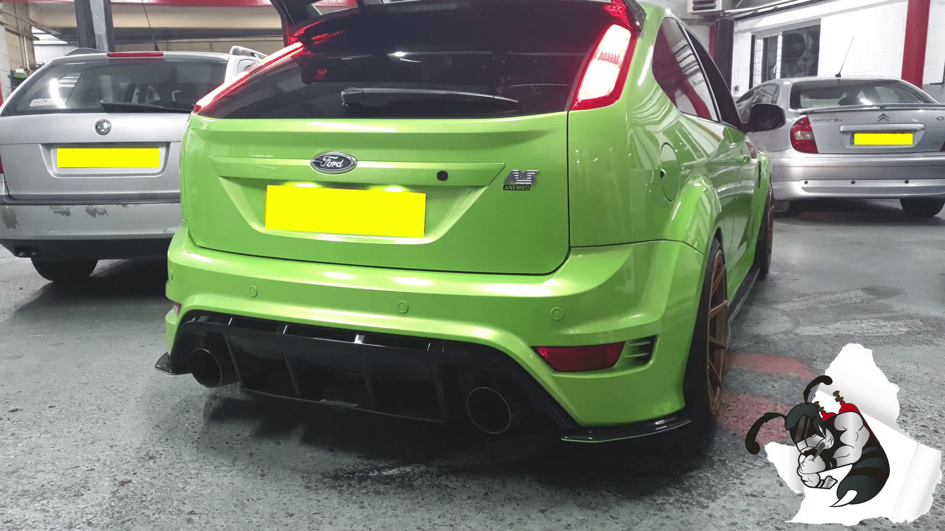 FORD FOCUS RS Custom Exhaust System - DKU Performance