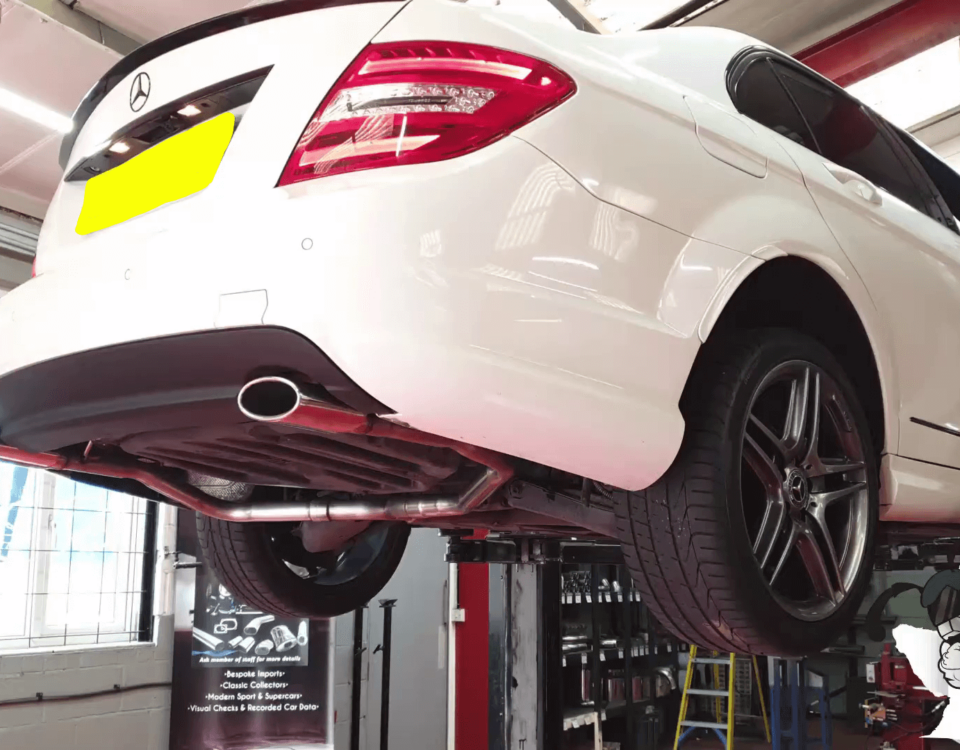 Mercedes C220 C350 Exhaust