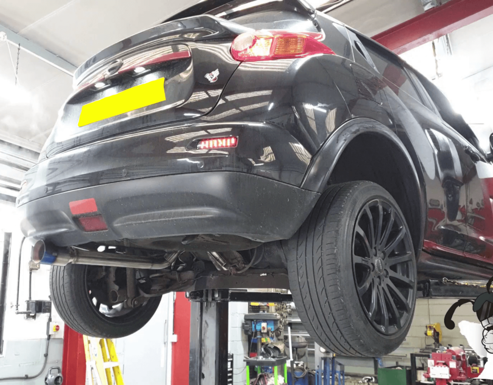 Nissan JUKE 1.6T CAT BACK Stainless Steel Exhaust