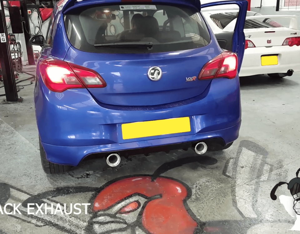 Vauxhall Corsa VXR Exhaust