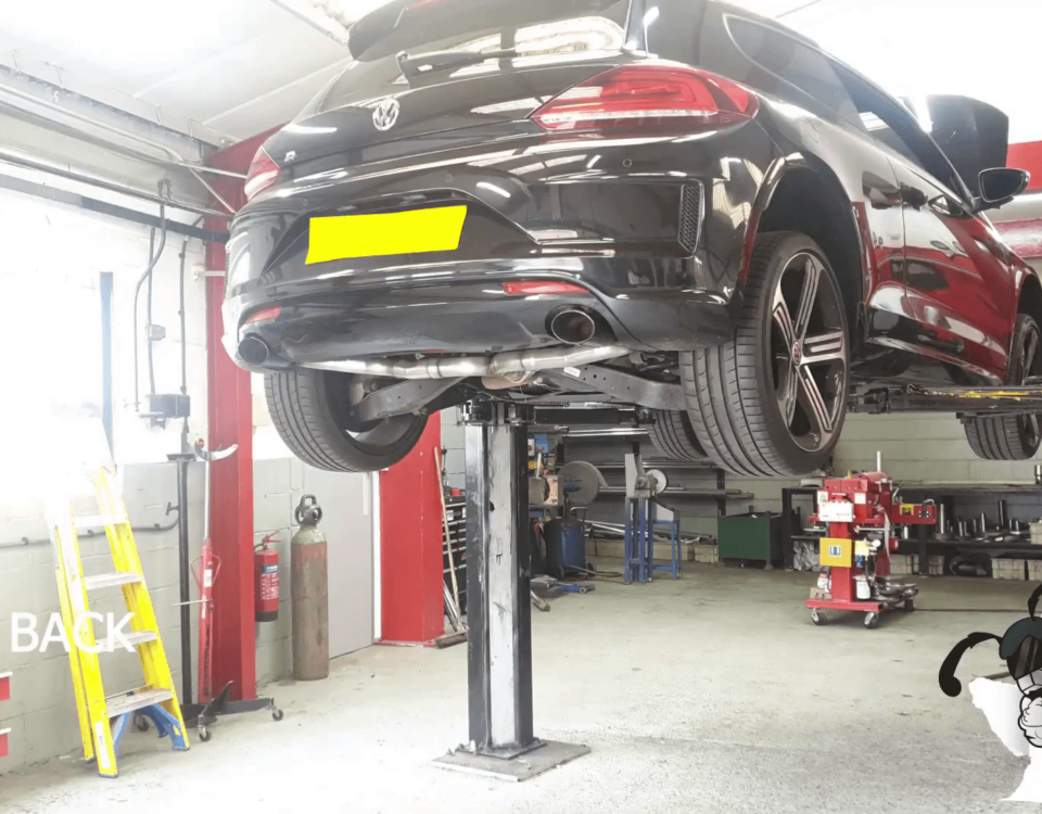 Volkswagen Scirocco R Exhaust System