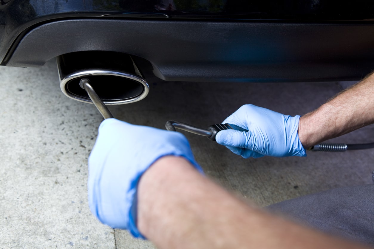 How to Clean Exhaust Tips