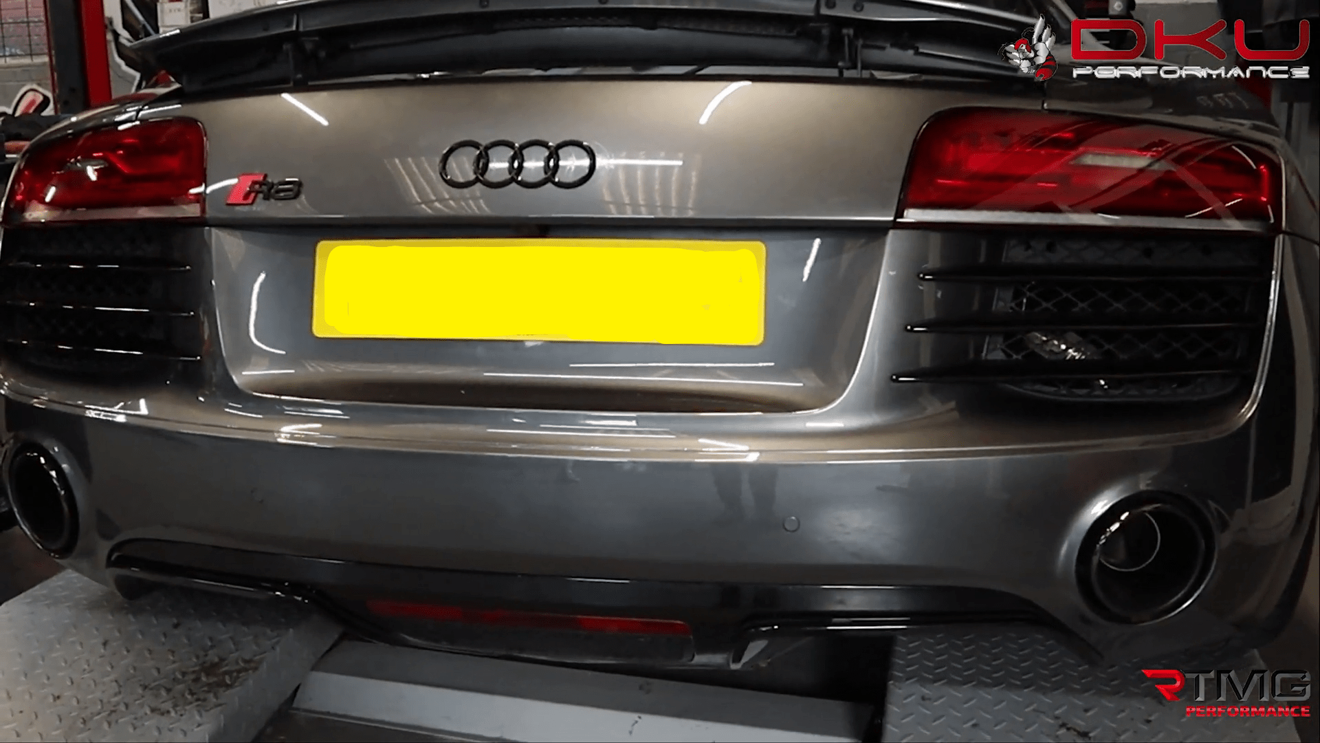 AUDI R8 Custom Exhaust & ECU Remap - DKU Performance